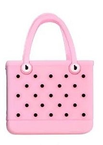 Pingente Bolsa de Praia 2.5x4cm Emborrachado