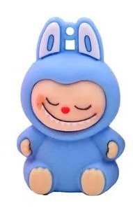 Pingente Labubu Emborrachado 55mm