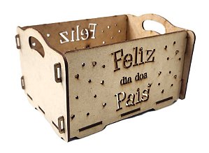 Caixote MDF 25x11cm
