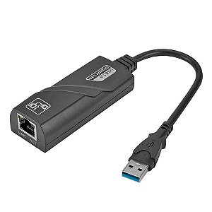 Adaptador Usb 3.0 Rede Rj45 Ethernet Gigabit 10/100/1000
