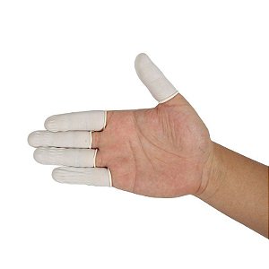 Dedeira Anti Estática Luva De Dedo Pacote 30 Peças