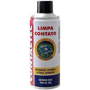 Limpa Contato Spray 217g 350ml Contactec Implastec
