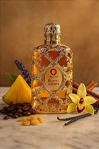 Perfume Feminino Árabe Royal Amber Luxury Collection Orienti