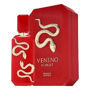 Perfume arabe French Avenue Veneno Scarlet 100m