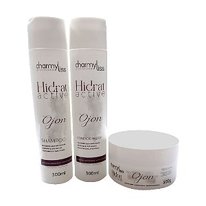 Kit Hidratação Shampoo+Condicionador+Máscara Ojon Chamyliss (2x300ml + 250g)