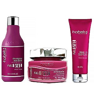 Reconstrução capilar home care Full trate Hobety