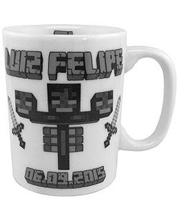 Caneca Reta Branca 120 ml