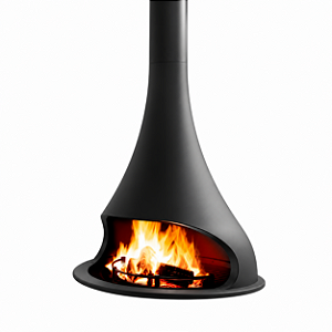 Lareira a lenha / suspensa / modelo Tatiana 997 / JC Bordelet / França / R$180.000,00
