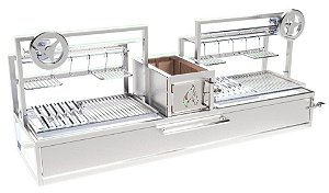 Parrilla Central Fuego Pro Elev Double