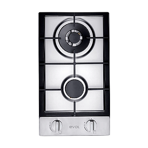 Cooktop a Gás Evol Siena 2Q – Dominó 2 Bocas
