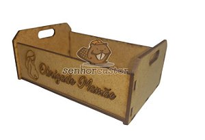10 CAIXOTINHOS DE FEIRA OBRIGADO MAMÃE EM MDF - PRESENTES - DATAS ESPECIAIS
