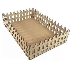 10 Bandejas Cerquinha Em Mdf Cru - Presentes - PRESENTES - DATAS ESPECIAIS