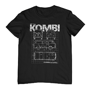 Camiseta Masculina Carros Brasileiros - Kombi