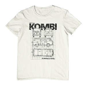 Camiseta Masculina Carros Brasileiros - Kombi
