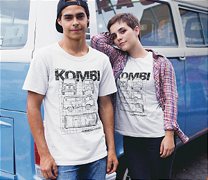 Camiseta Baby Look Feminina  Kombi