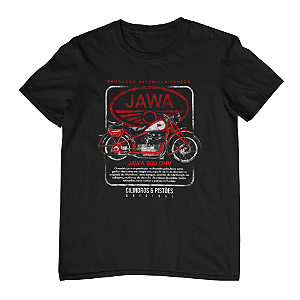Camiseta Masculina Motos Clássica - Jawa