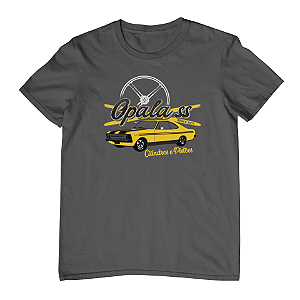 Camiseta Masculina Carros Clássicos brasileiros - Opala SS