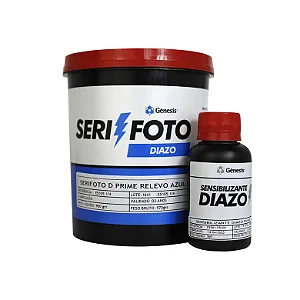 Emulsão Serifoto D PRIME Relevo Azul 900 ml