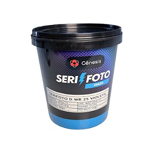 Emulsão Serifoto D WR 25 Violeta + Diazo 3Grs- 900ml