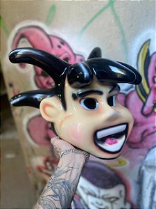 mascara do goku preto