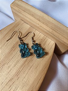 Brinco Gummy Bear Azul