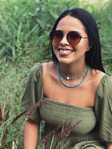 Choker Mar do Sertão (Marrom)