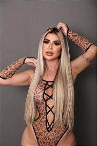 Body personalizado tigresa/oncinha