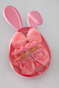 Embalagem acrílica | Coelhinha (Itens de dentro vendidos separadamente)