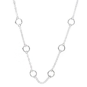 CHOKER REDONDO PRATA