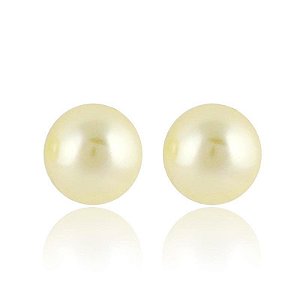 BRINCO DE PÉROLA 09 mm - PRATA 925