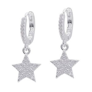 ARGOLA DE PRATA - ESTRELA