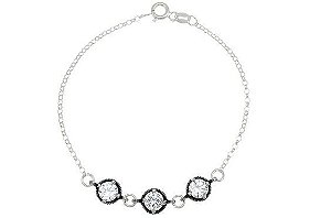 PULSEIRA DE PRATA - PONTO DE LUZ