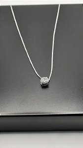 COLAR DE PRATA PONTO DE LUZ