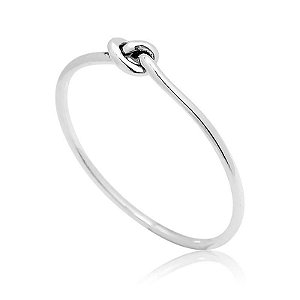 ANEL NÓ PRATA ENVELHECIDA