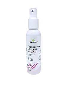 Desodorante Natural Vegano Aloe Gerânio 120 ml | Livealoe