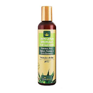 Creme Capilar Fortalecedor sem Enxague 200 mL | Livealoe
