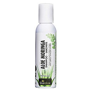 Shampoo e Sabonete Líquido Aloe Moringa, 120 mL | Livealoe