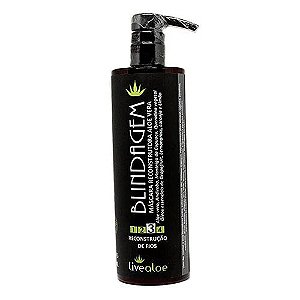 Máscara Blindagem Reconstrutora Aloe Vera 500 mL | LiveAloe