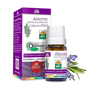 Óleo Essencial de Alecrim Orgânico 10 mL | WNF
