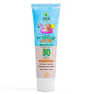 Protetor Solar Natural Físico Mineral 85 gr, 30 FPS | Verdi Natural