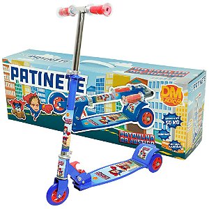 Patinete Menino 3 Rodas Infantil Menino Masculino Dobrável