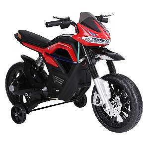 Moto Eletrica Infantil Motinha Criança 6v Com Luz e Som