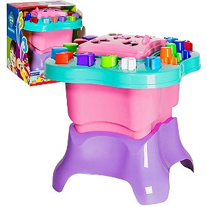 Kit Jogo para Menina Minhas Comprinha e Mesa Tritec Infantil - Big