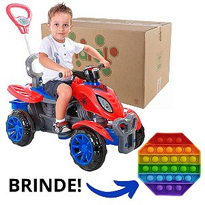 Motoca Infantil Triciclo De Passeio Totoca Com Pedal E Kit em