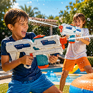 Lança Água Infantil Grande Potente Praia Piscina Menino