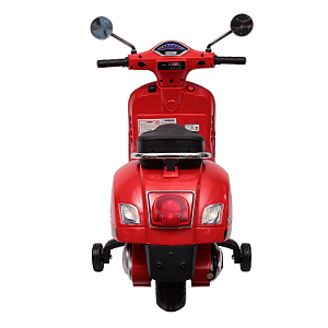 Moto Elétrica Lambreta Infantil  Luz Som Scooter Led