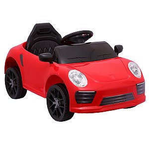 Carro Elétrico Infantil Zippy Compact 6V com Controle Remoto 1 Un Vermelho