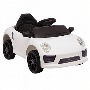 Carro Elétrico Infantil Zippy Compact 6V com Controle Remoto 1 Un Branco