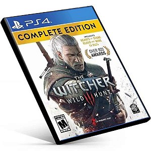 The Witcher III Wild Hunt Complete Edition Ps4 (Novo) (Jogo Mídia