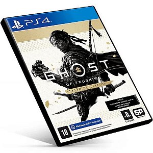 Ghost of Tsushima PS4 MIDIA DIGITAL Alpine Games Jogos